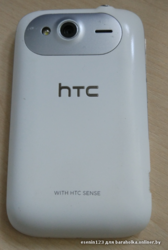Смартфон HTC Wildfire S БУ,  белый корупус.